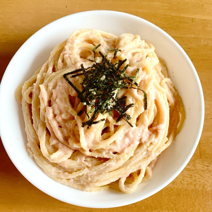 生クリーム不要!濃厚明太クリームパスタ
